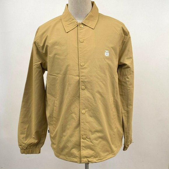Obey Coach's Jacket "Icon" Almond NWT